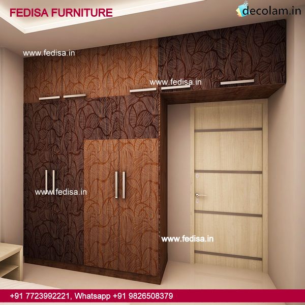 Almirah Bedroom Design Sliding Wardrobe Designs Catalogue Room Side Almari