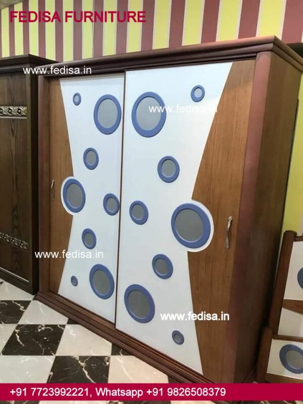 Wooden Almirah Design On Wall Wardrobe Design With Dressing Table Bedroom Kabat Door Design