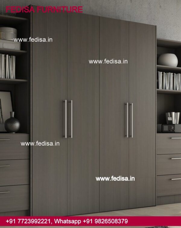 Wooden Almirah Design With Mirror Wardrobe Design Inside Full Wall Cupboard Design