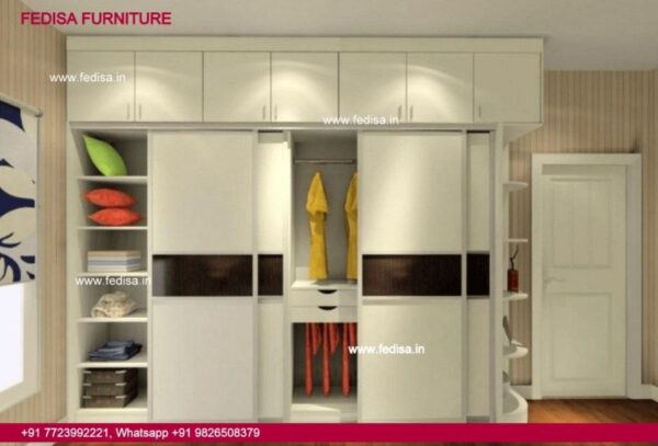 Corner Wall Almirah Design Wardrobe Design Mdf Cupboard Designs