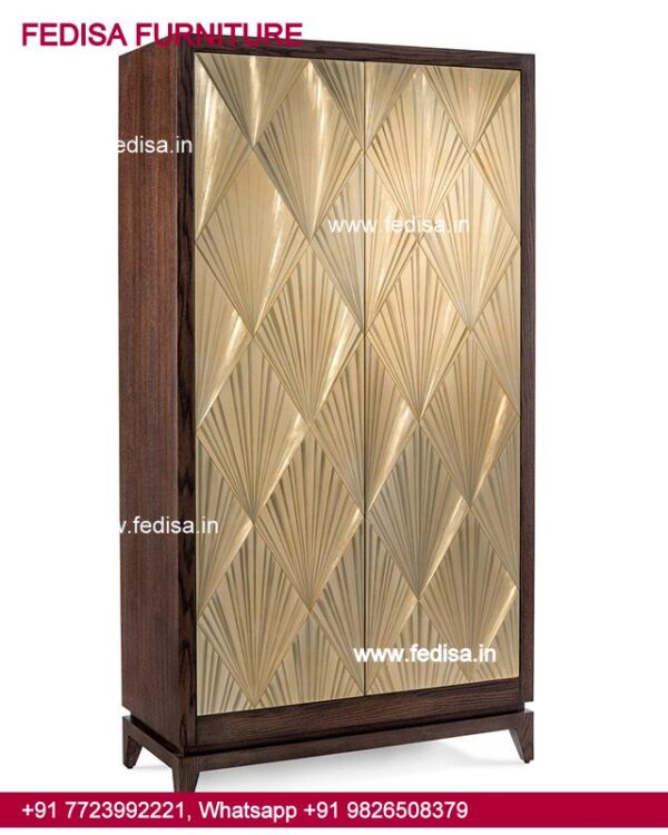 Wooden Almirah Double Door Design Sliding Wardrobe Design Side Almirah Designs