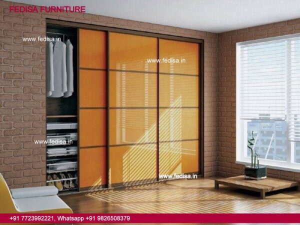 Wooden Almirah For Living Room Sliding Wardrobe Designs Catalogue Simple Almari Design