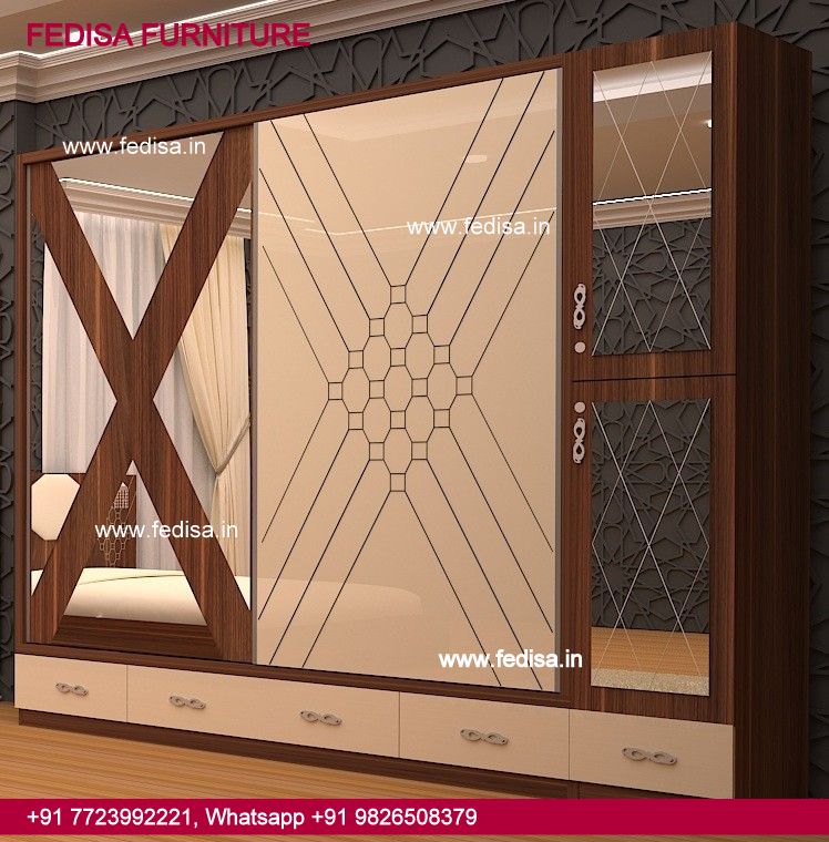 Almirah Interior Wooden Almirah Design Wardrobe With Dressing Table Designs India