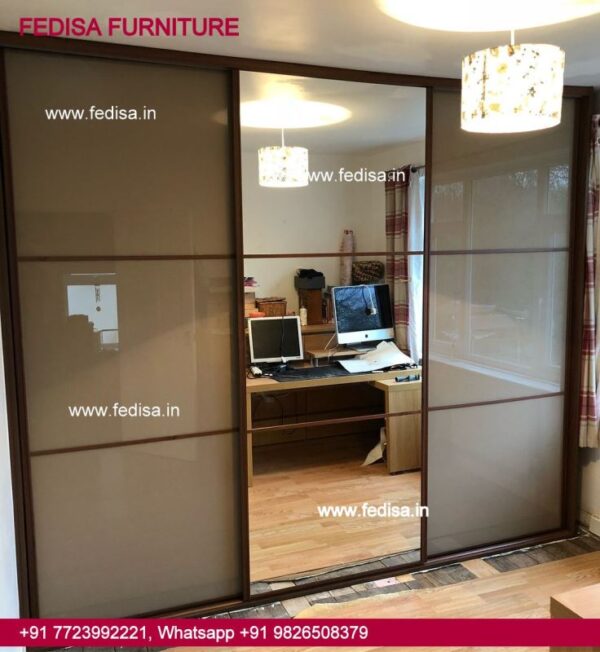 Inbuilt Almirah Designs Wardrobe Design 3 Door Wardrobe Design