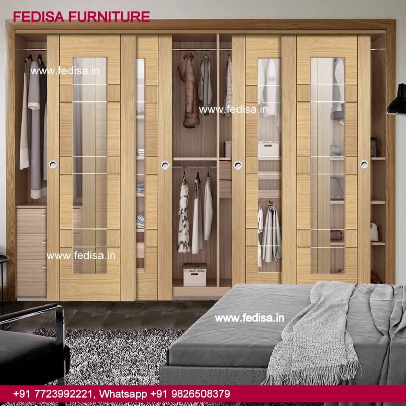 Wooden Almirah Designs Sliding Almari Design Modern Wardrobe With Dressing Table