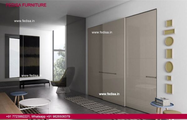 Wooden Almirah For Bedroom Bedroom Wardrobe Almirah Design With Glass