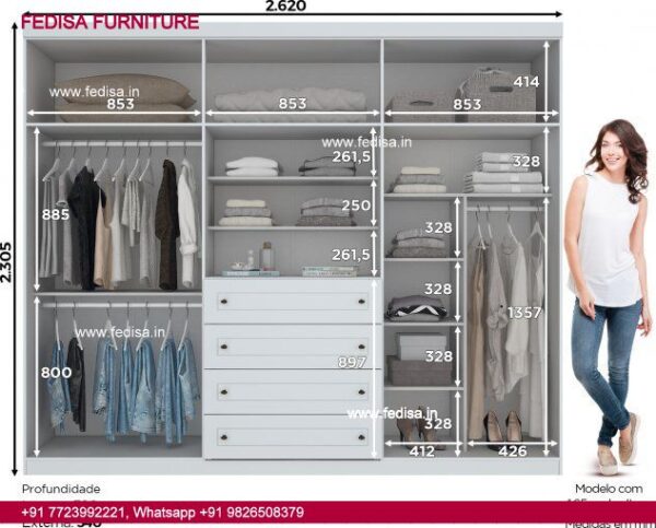 Almirah Design Sunmica Wardrobe Design With Dressing Table Aluminium Wall Almirah Design