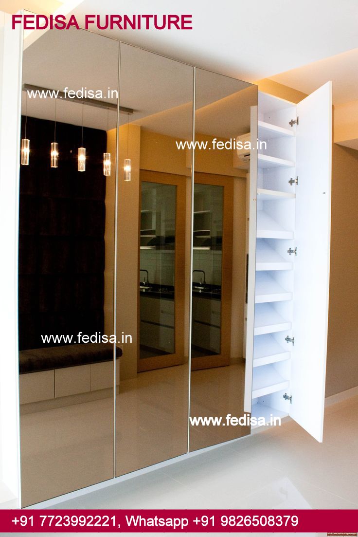 Full Glass Almirah Design Wardrobe With Dressing Table Bedroom Wardrobe Design Sliding
