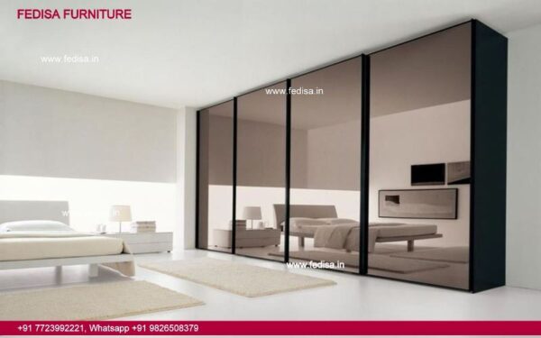 Wall Almirah Door Design Wardrobe With Dressing Table Functional Wardrobe Design