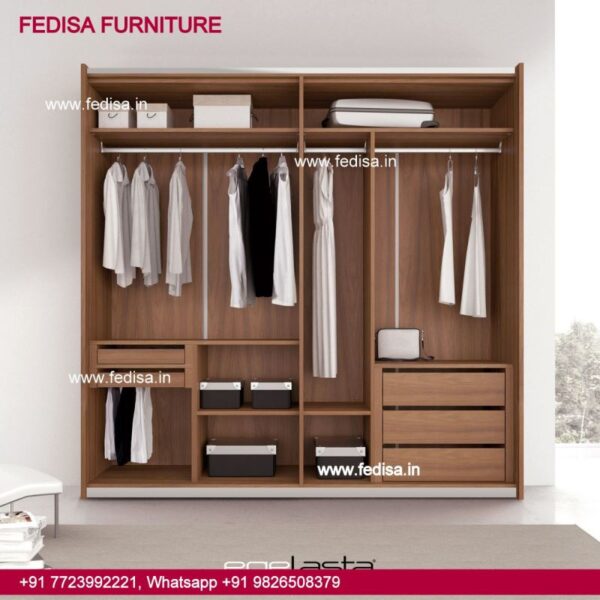Single Door Steel Almirah Designs Wardrobe With Dressing Table Maroon Colour Wardrobe