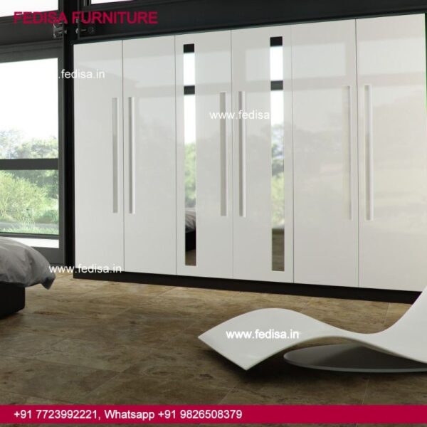 Traditional Almirah Design Wardrobe With Dressing Table Mica Colour Combination For Almirah
