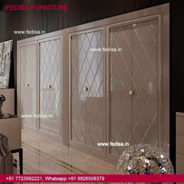 Wall To Wall Almirah Design Walk In Closets Modern Luxury Wardrobe Design