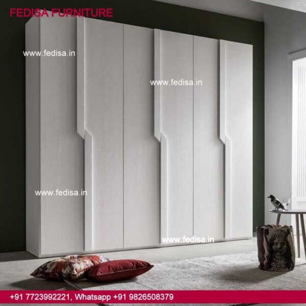 Wooden Almirah With Sliding Door Wardrobe Design For Bedroom Movable Cupboard Designs