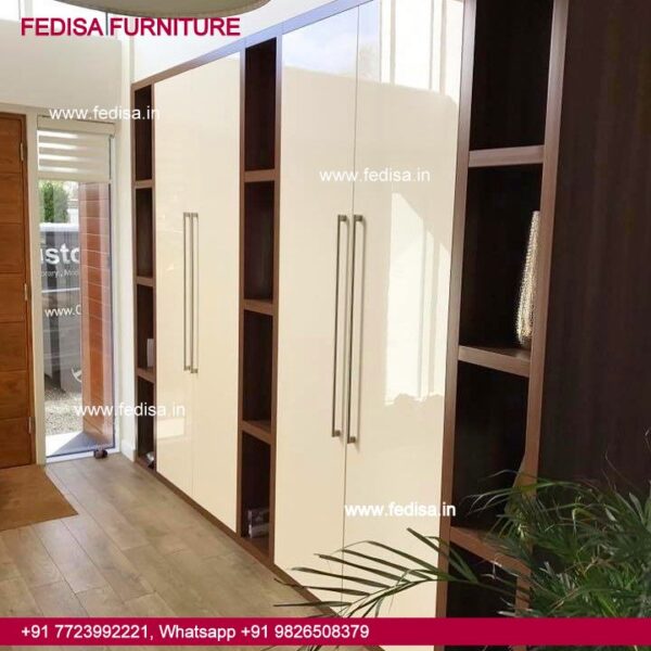 Almirah Front Design Bed Room Cupboard Designs Open Wardrobe Room