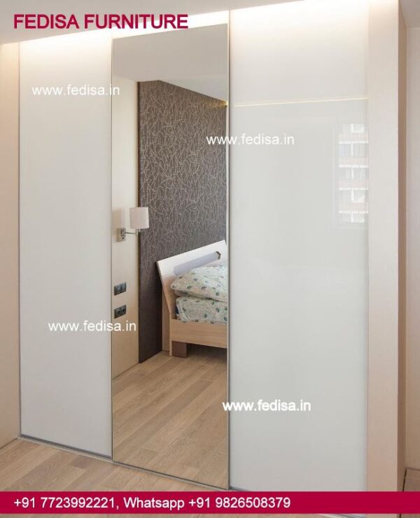 Almirah Gate Design Bedroom Wardrobe Openable Shutter Wardrobe