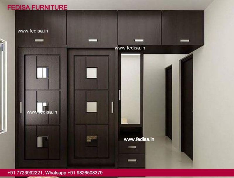 Double Door Wooden Almirah Designs Modern Wardrobe Design Room Almirah Colour