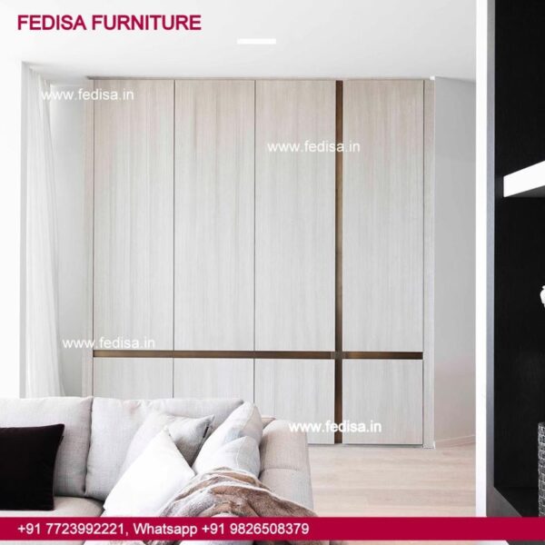 Small Wooden Almirah Design Wardrobe With Dressing Table Simple Closet Design