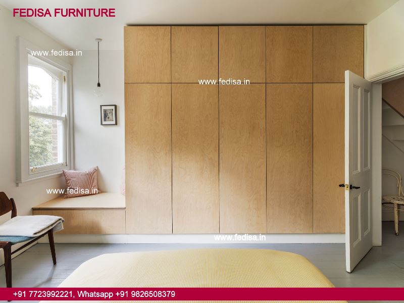 Almirah Self Design Bed Room Cupboard Designs Two Door Wardrobe With Dressing Table