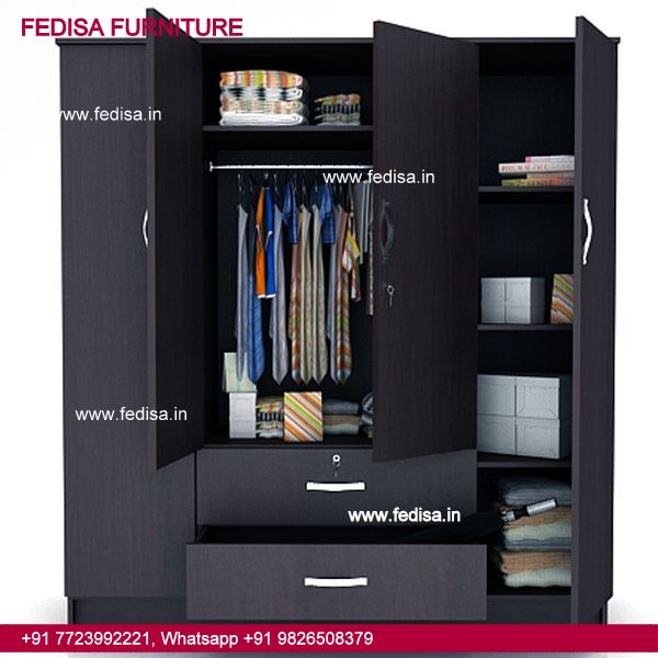Double Shade Almirah Design Wardrobe Design With Dressing Table Single Door Almirah Design