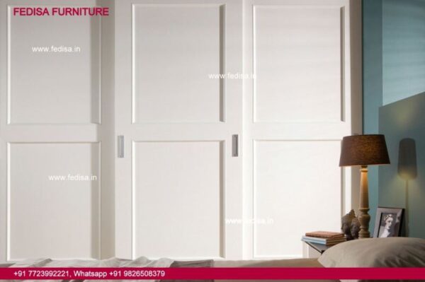 Wall Fixed Wooden Almirah Design Bedroom Wardrobe Teak Wardrobe Design