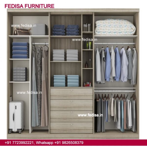 Wall Almirah In Bedroom Bedroom Wardrobe Wardrobe With Table Design