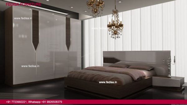 Wood Almirah Design With Price Bedroom Wardrobe Brown And White Almirah Design