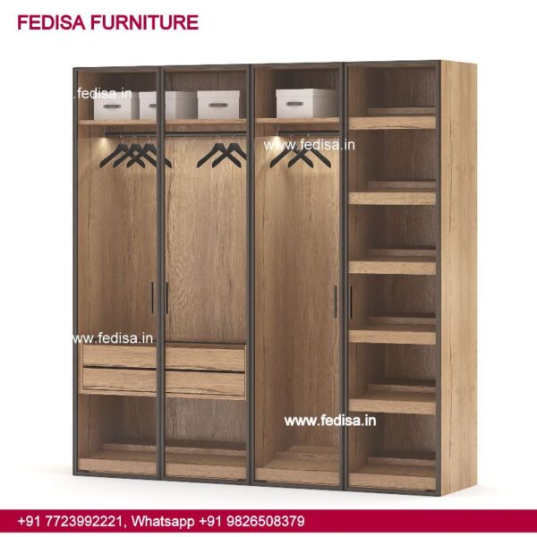 Wooden Almirah Design With Mirror Modern Wardrobe Design Carpenter Almari Design