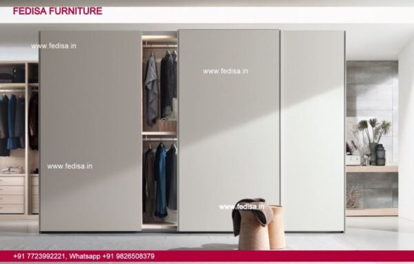 Almirah Design Slider Wardrobe Design With Dressing Table One Side Wardrobe