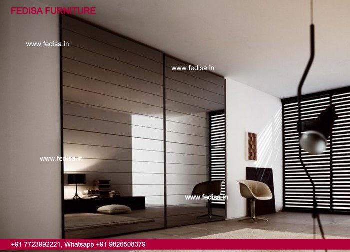 Double Colour Almirah Design Sliding Wardrobe Design Room Almirah Sunmica Design