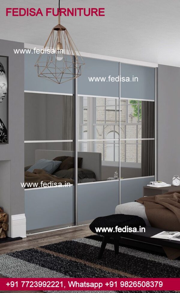 Wooden Almirah 4 Door Bed Room Cupboard Designs Small Room Almirah Design